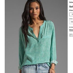 Joie‎ Marsher Textural Print Blouse